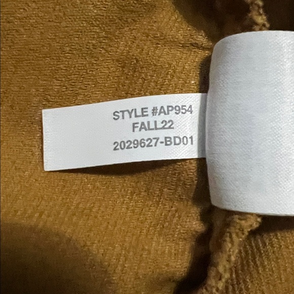 Crewcuts Tan A-Line Corduroy Skirt Size 4-5 Buttons Boho Classic Preppy Country - Picture 10 of 10